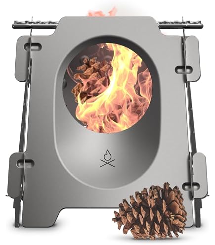 Firebox Stainless Steel Nano Stove + X-Case Kit - Wood Burning